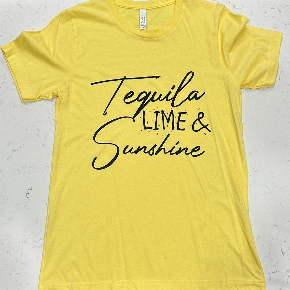 Yellow T-Shirt with Fun Print